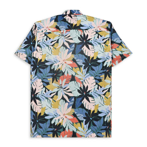VIBRANT COLOUR TROPICAL PRINTED SHIRT