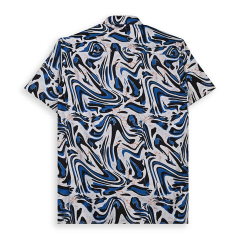 STRIKING BLACK & WHITE PRINTED SHIRT