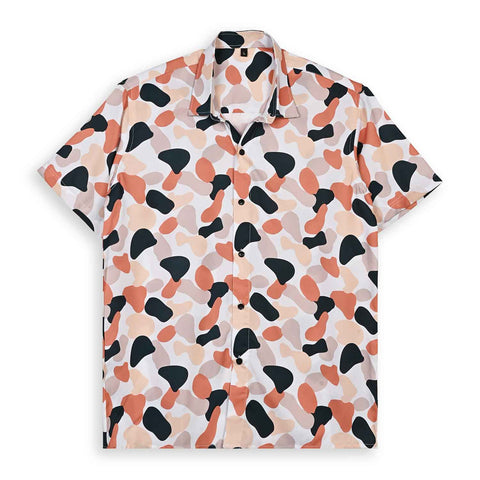 PASTEL COLOUR ABSTRACT PRINTED SHIRT