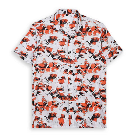 HARMONIOUS BLEND OF COLOURS PRINTED SHIRT