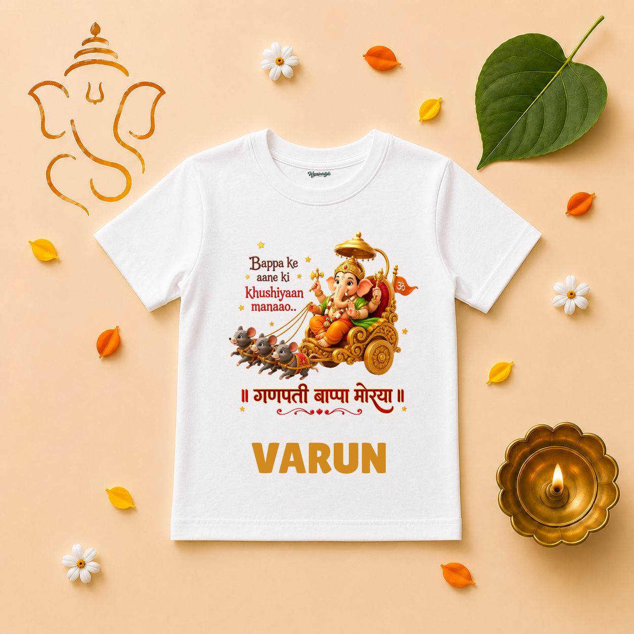Bappa Ke Aane Ki Khushiyan Niraala T-Shirt