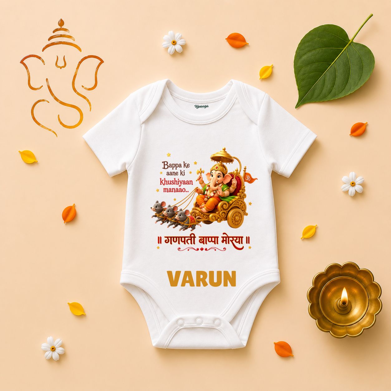 Bappa Ke Aane Ki Khushiyan Niraala T-Shirt