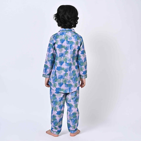 Mix Match Printed Kids Night Suit