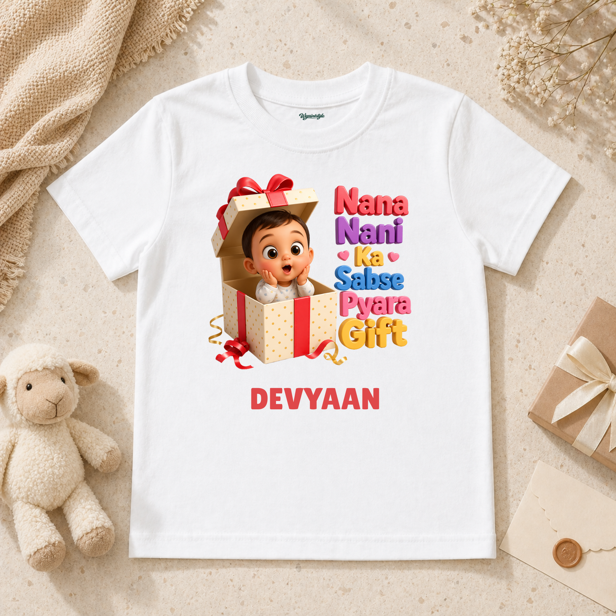 Nana Nani Ka Sabse Pyara Gift Little Star Shining With Love And Joy
