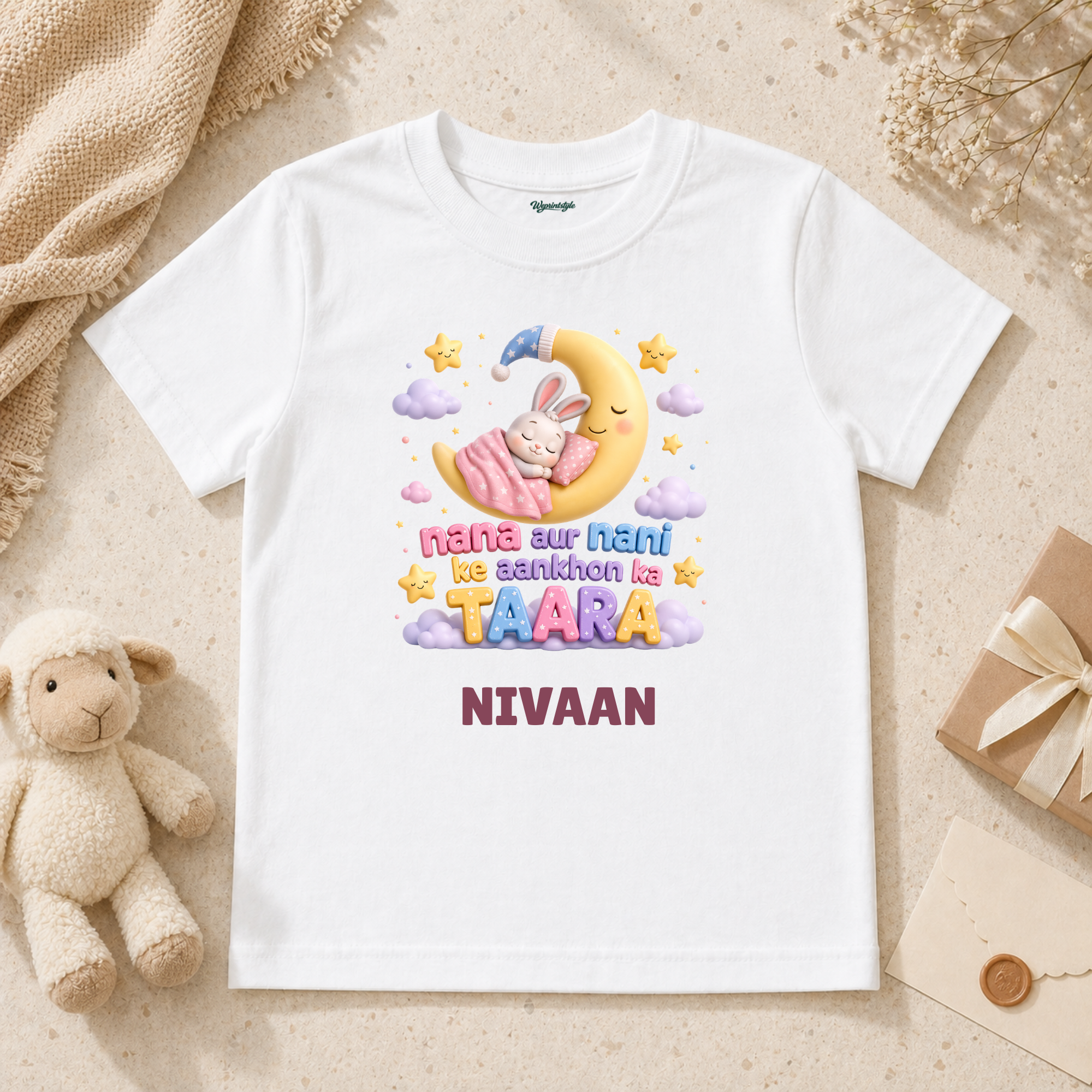 Nana Aur Nani Ke Aankhon Ka Taara Cute Sleeping Moon Baby