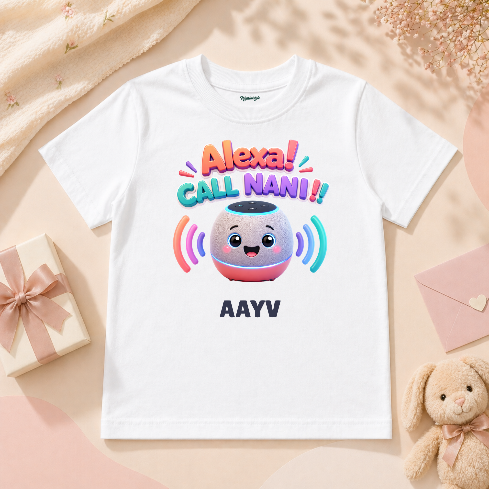 Alexa Call Nani Funny Smart Speaker Cute Baby Tech