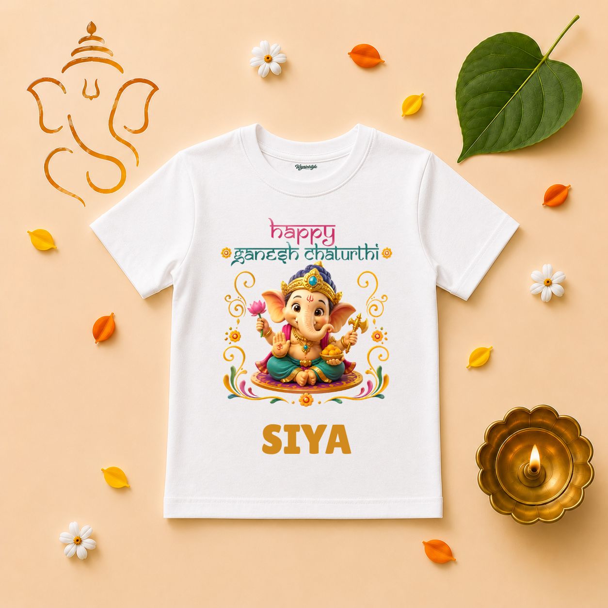 happy ganesh chaturthi T-Shirt