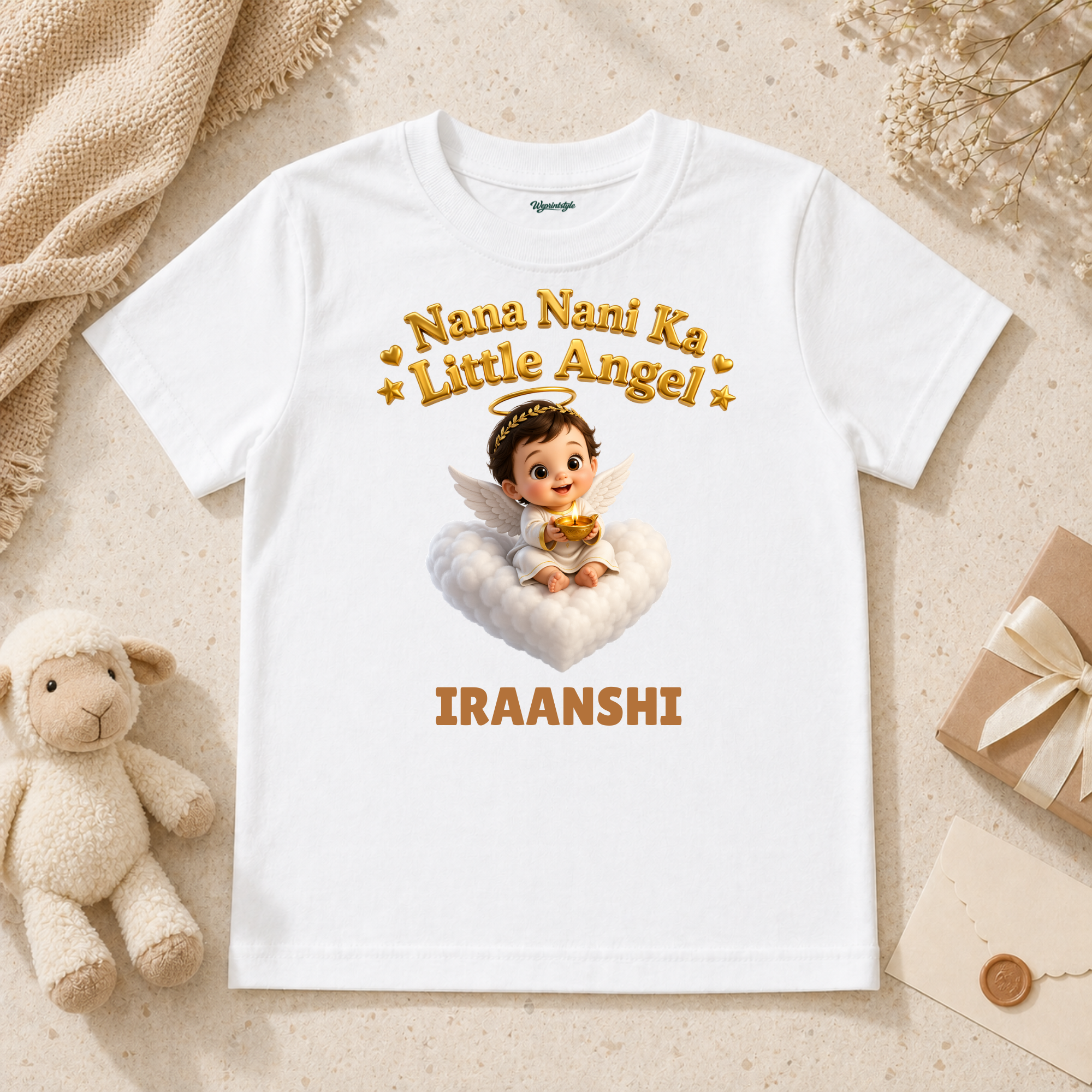 Nana Nani Ka Little Angel Cute Baby Wrapped In Love And Blessings