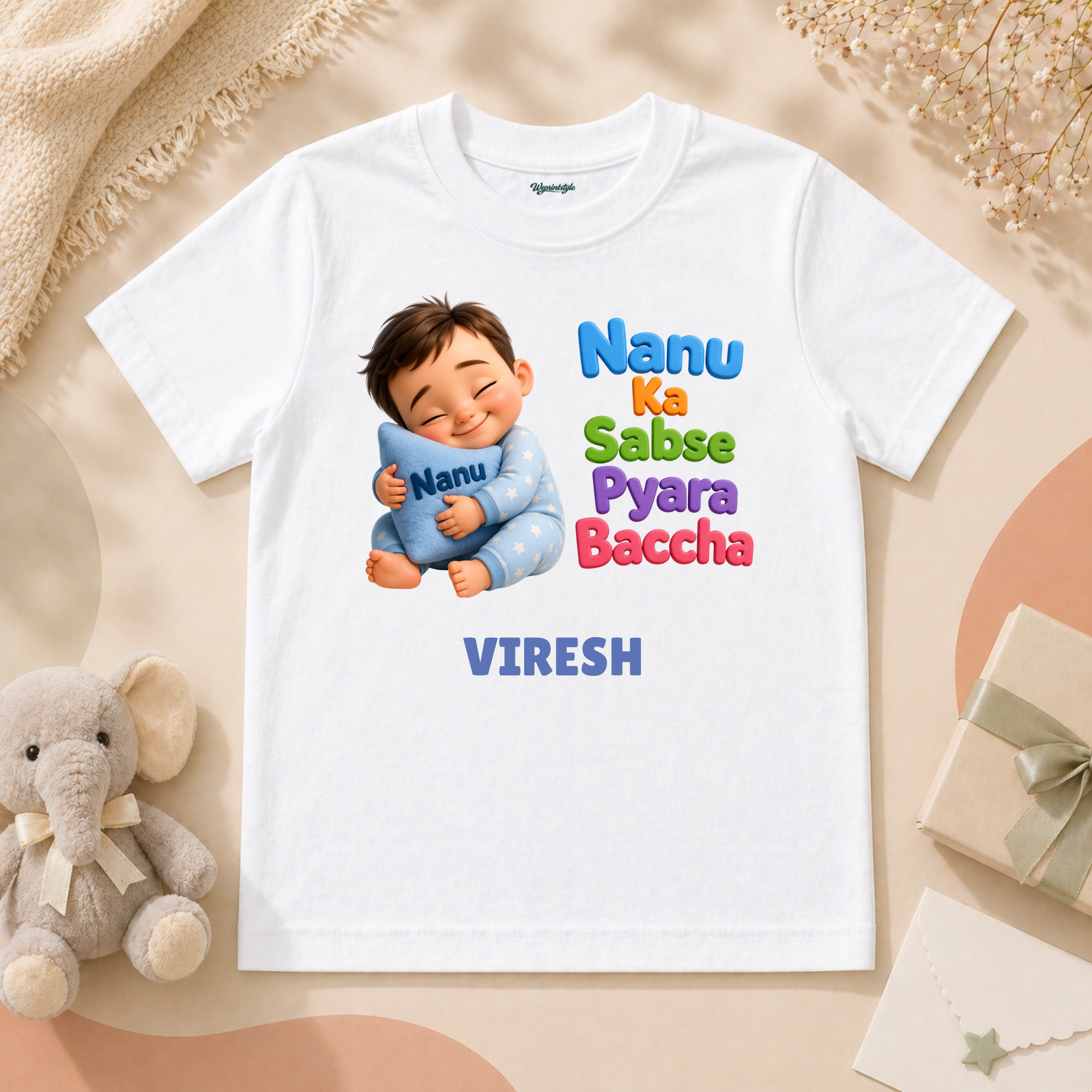 Nanu Ka Sabse Pyara Baccha Cute Champ Full Of Joy And Cuteness