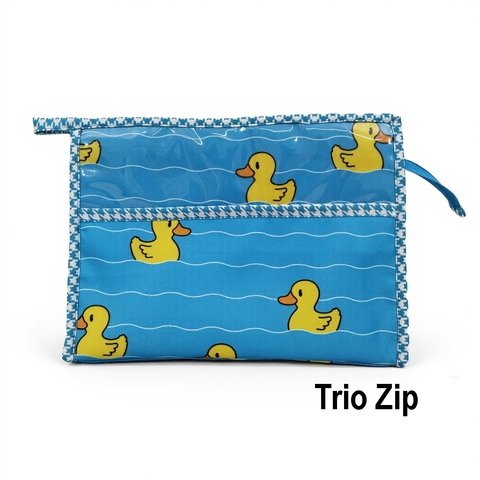 QUACKY WAVES PRINT 8 PIECE KIDS GIFT SET