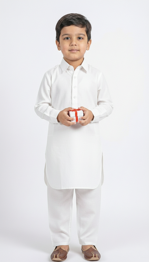WHITE KIDS PATHANI