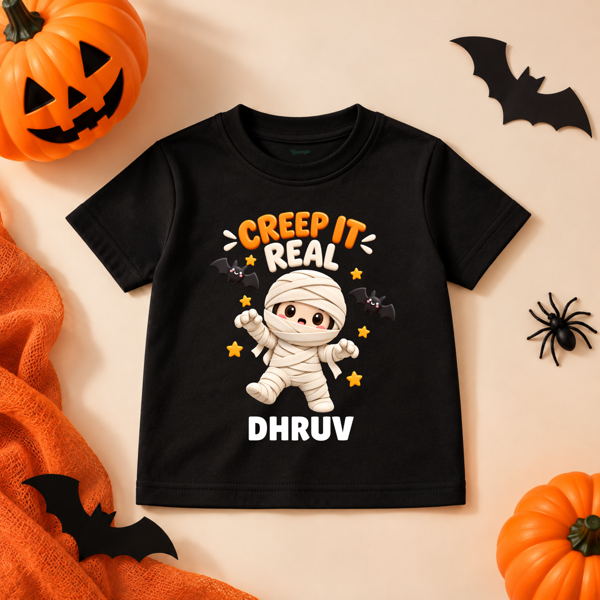 Creep It Real Mummy Kids Halloween T-Shirt