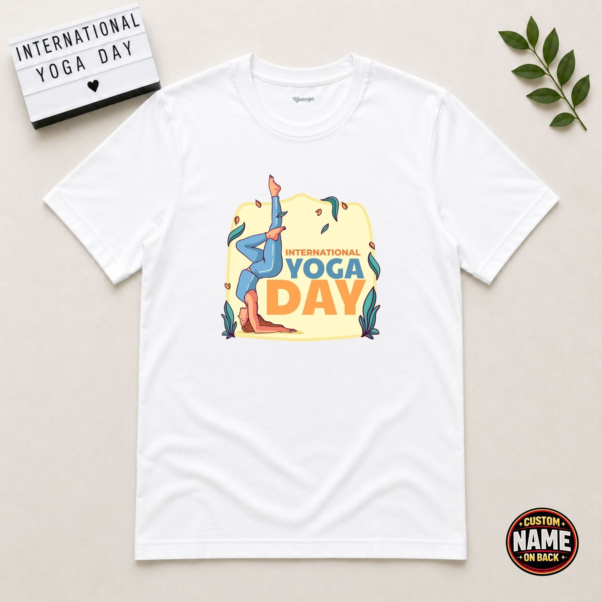 Yoga Beyond Boundaries International Yoga day Tshirt