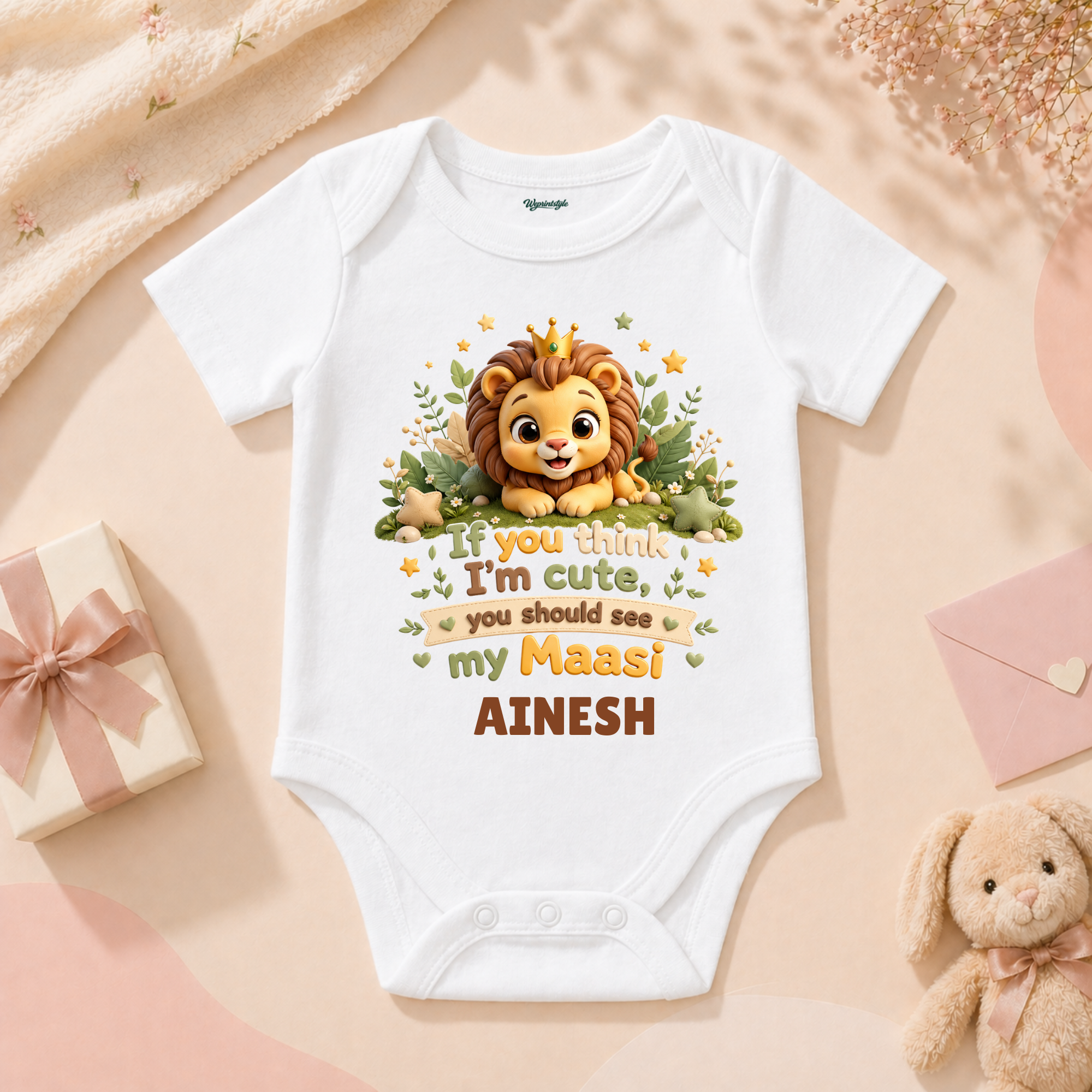 Little Lion Says If You Think I’m Cute Meet My Maasi Baby