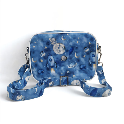 GALAXY WONDERS PRINT TRAVEL BAG