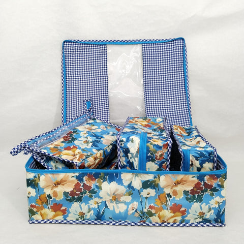 AZURE BLOOM PRINT BRIDAL ESSENTIAL PACK
