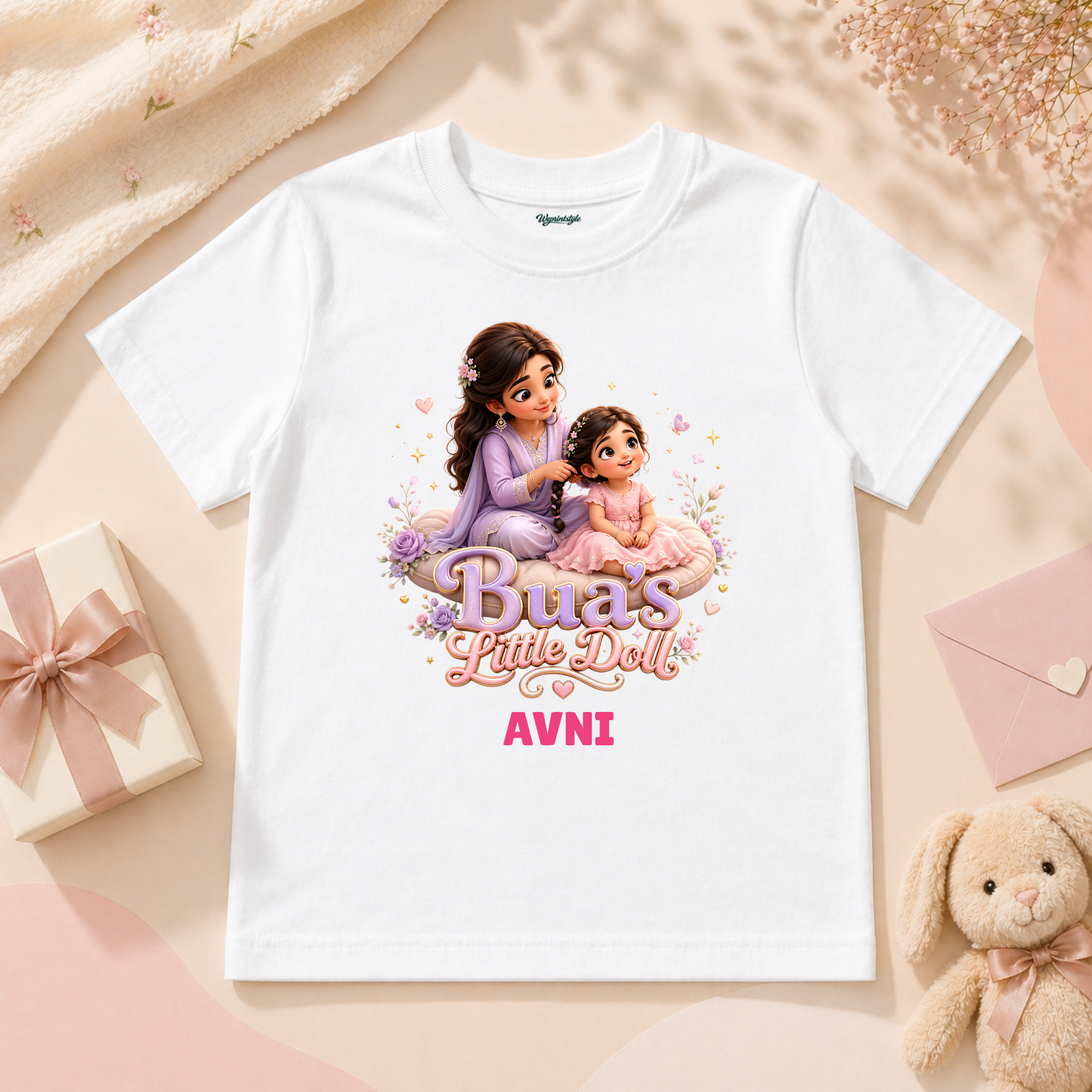 Bua’s Little Doll Adorable Baby Girl With Aunt Care And Happy Moments