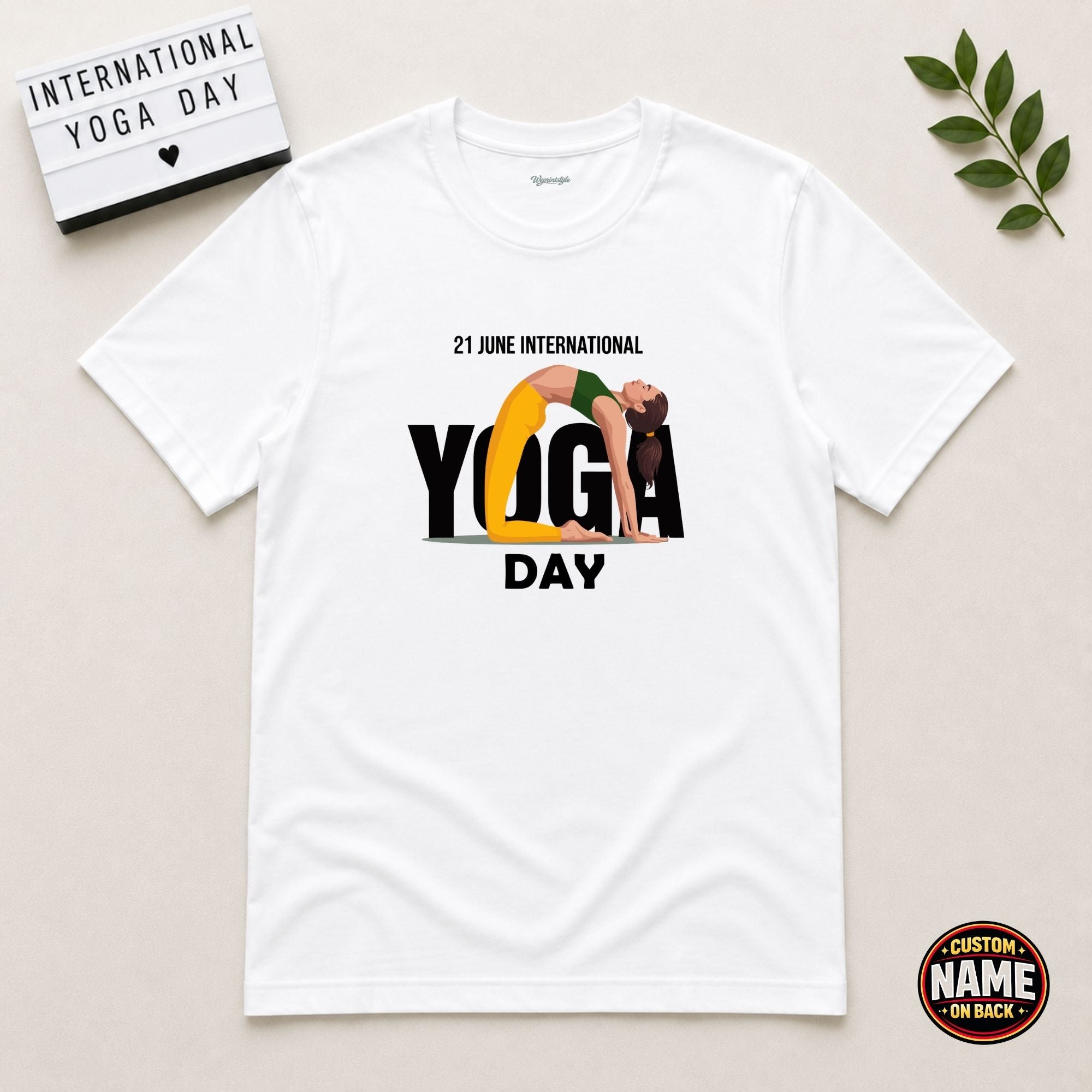 21st June Yoga day Tshirt