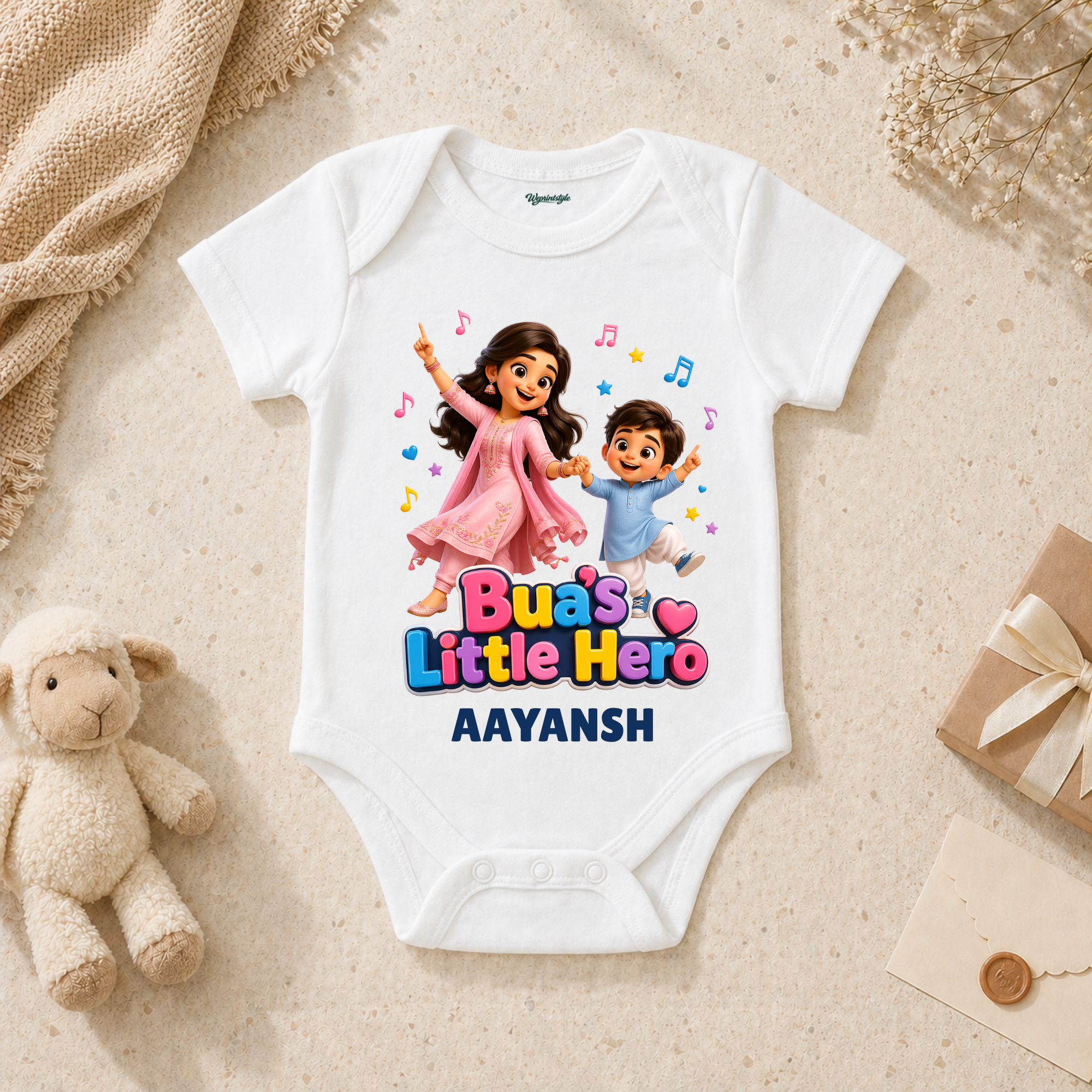 Adorable Little Hero Baby With Bua Dancing In Fun Musical Celebration