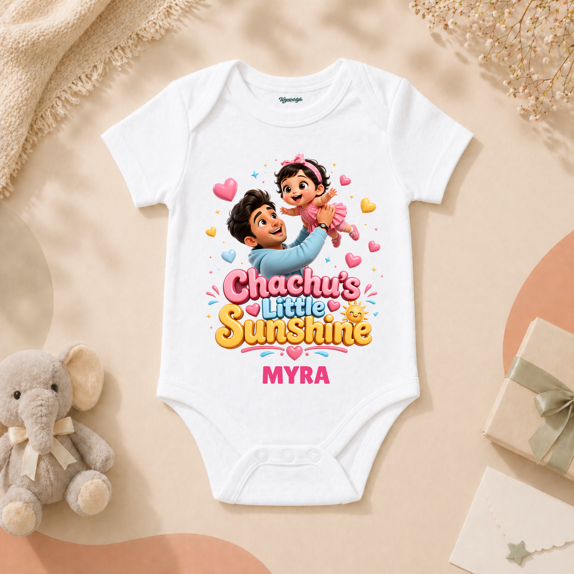 Chachus Little Sunshine Cute Daddy Love Heartwarming Baby Girl