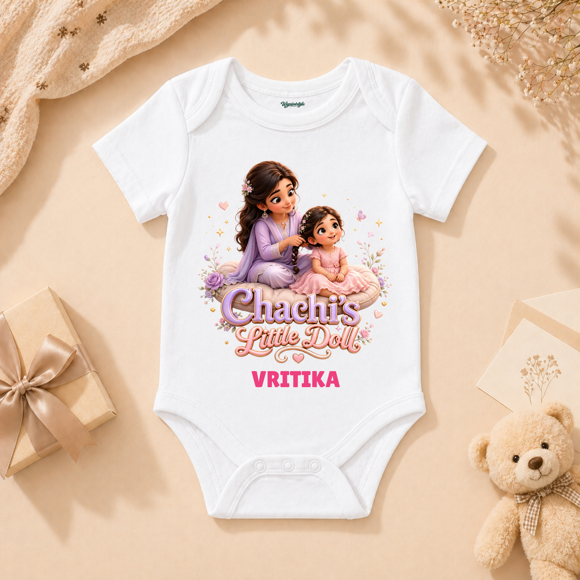 Chachis Little Champ Cute Racing Baby With Toy Cars And Victory Trophy