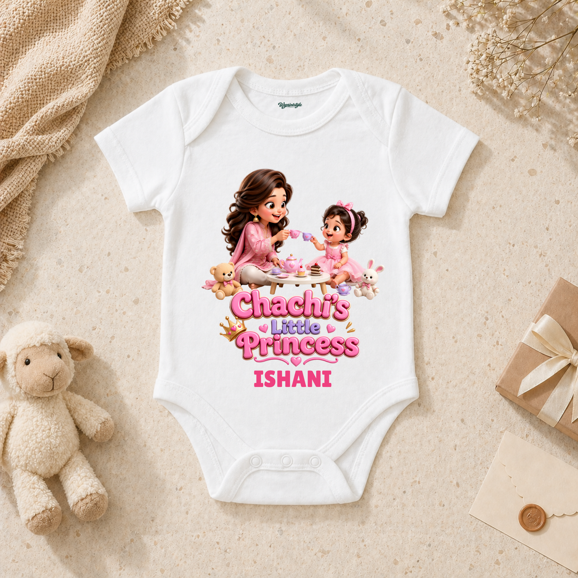 Chachis Little Princess Cute Tea Party Baby Girl With Royal Fun