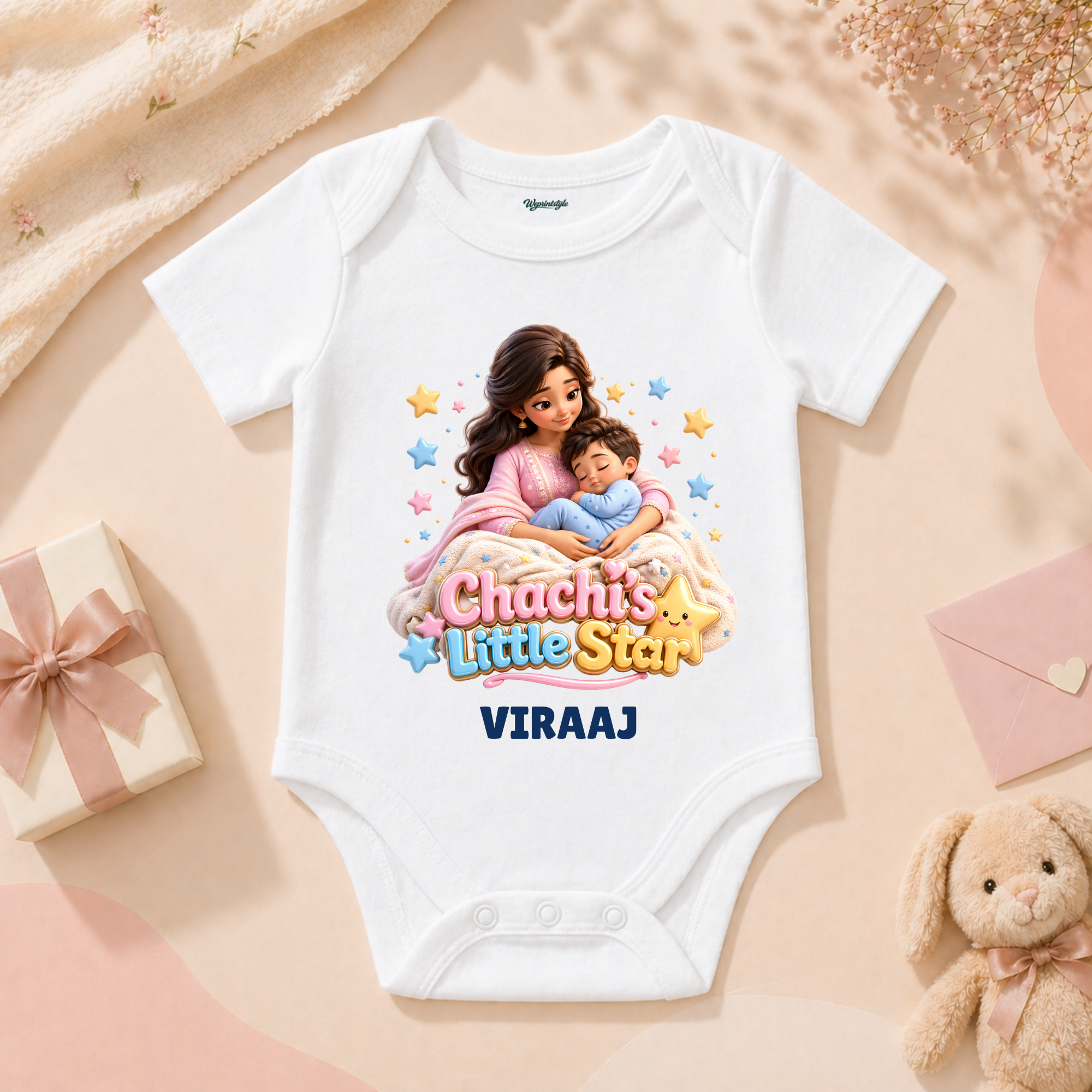 Chachis Little Star Cute Sleeping Baby With Loving Care And Soft Night Vibes