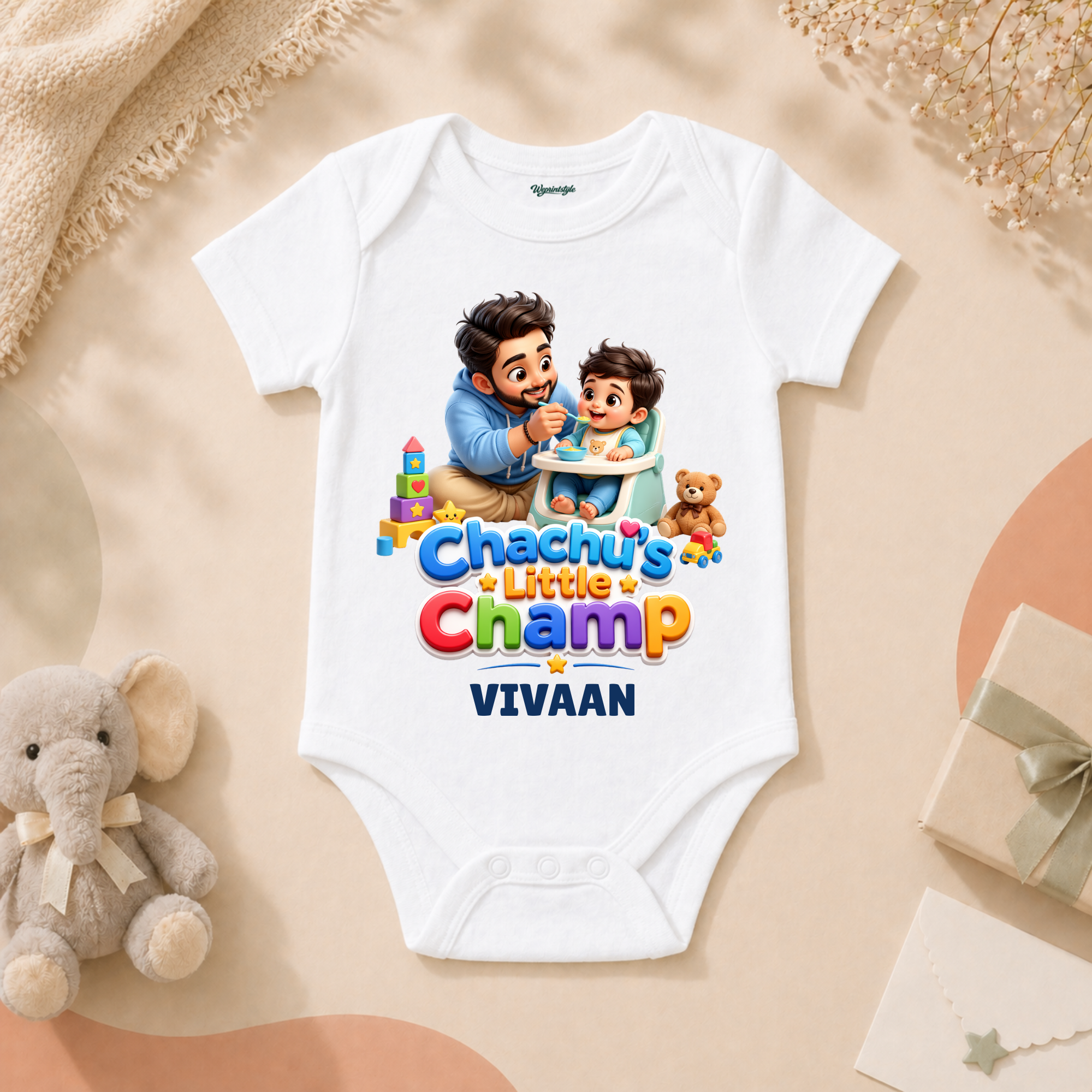 Chachu’s Little Champ Cute Baby Boy Love Family Bonding