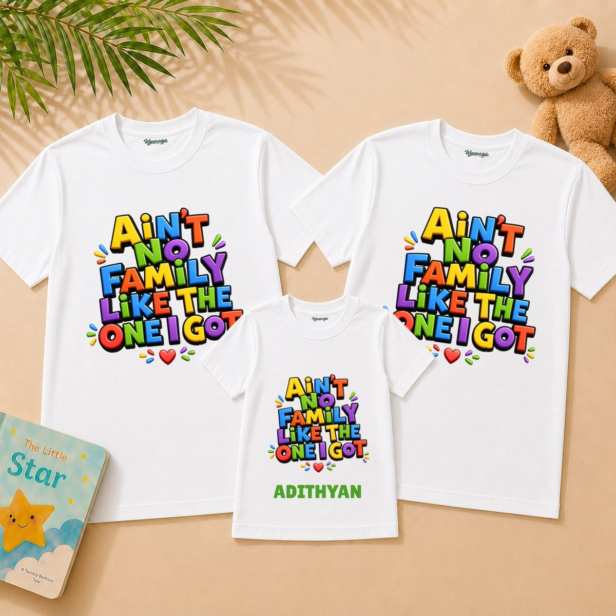 Family Like The One I Got Kids Combo T-Shirt
