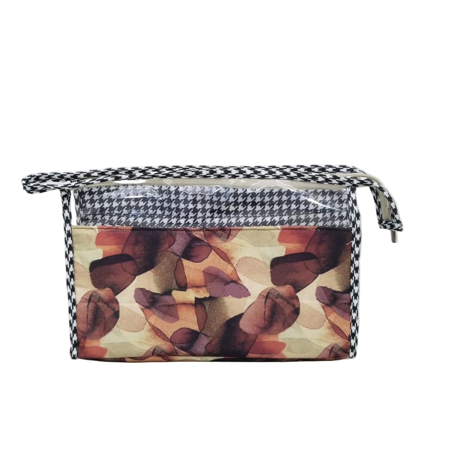 AUTUMN VEIL PRINT TRAVEL MAKEUP POUCH SET