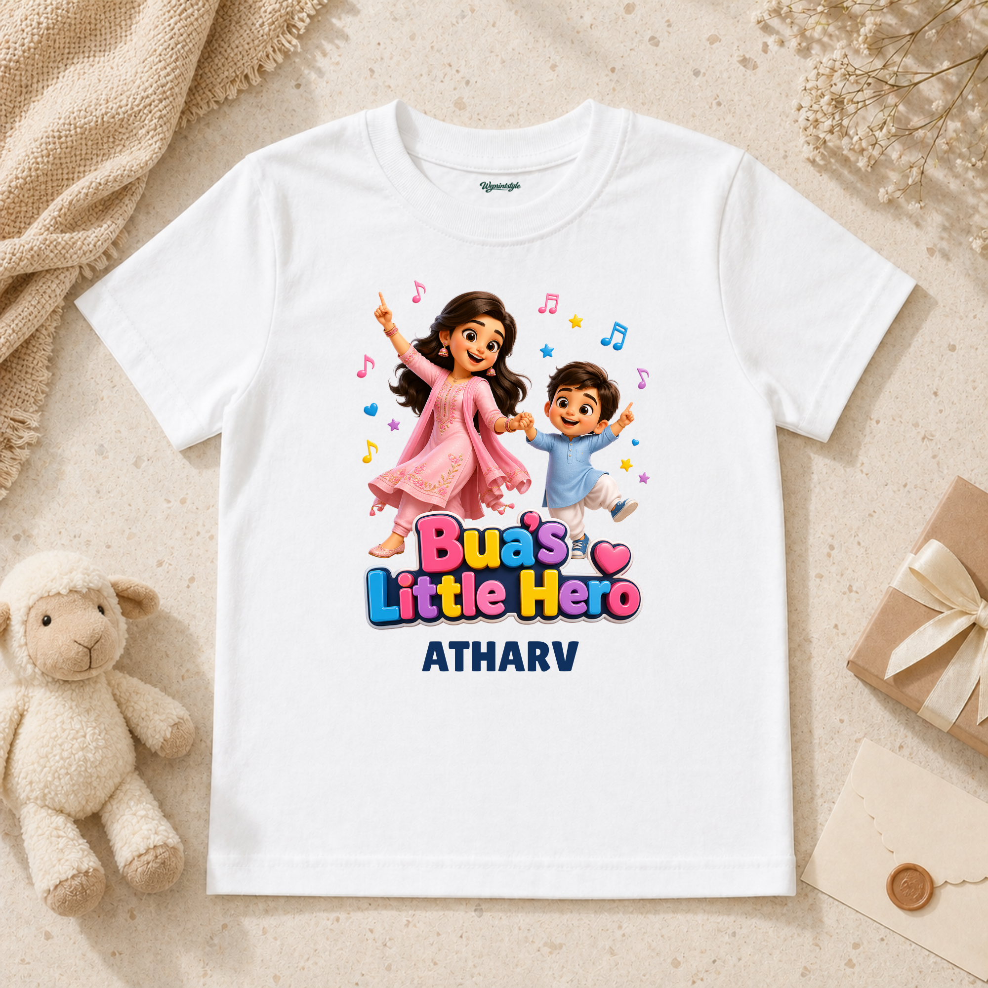 Adorable Little Hero Baby With Bua Dancing In Fun Musical Celebration