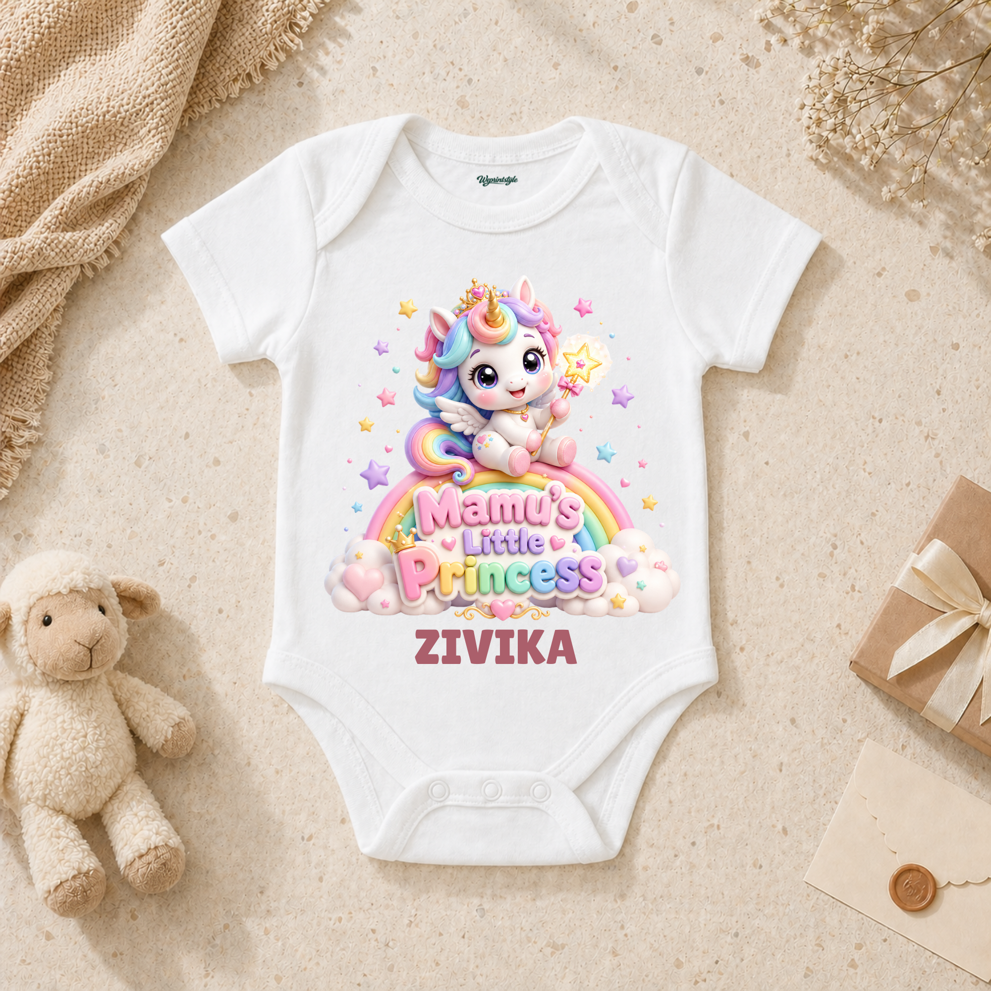 Magical Baby Unicorn Outfit Celebrating Mamu’s Little Princess With Rainbow Fantasy Charm