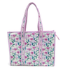 LAGOON PALM VISTA PRINT SMALL TOTE BAG