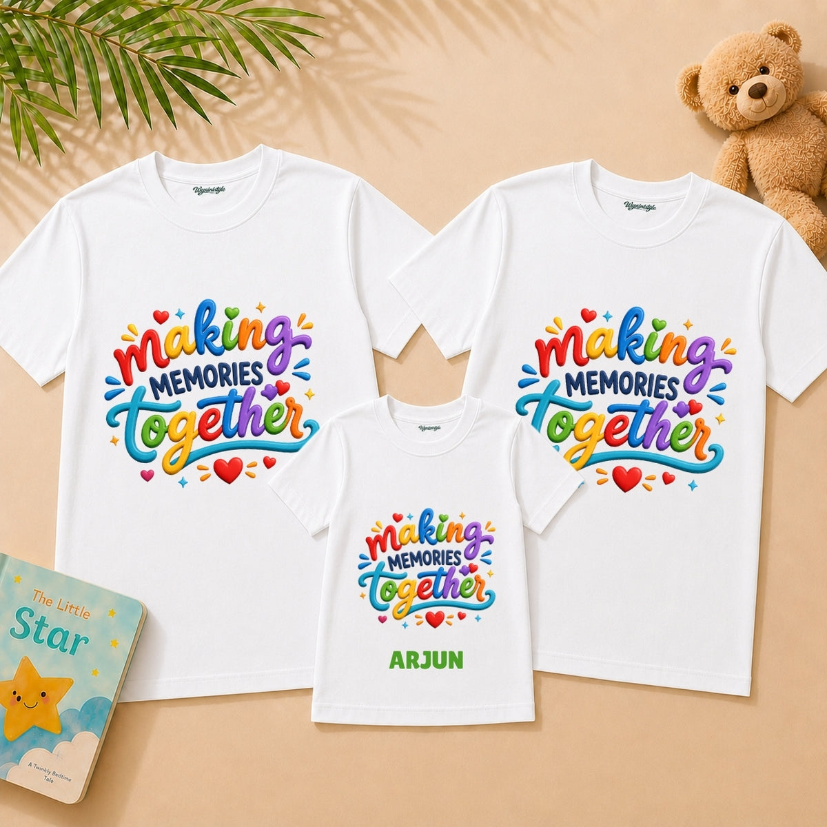 Memories Together Kids Combo T-Shirt