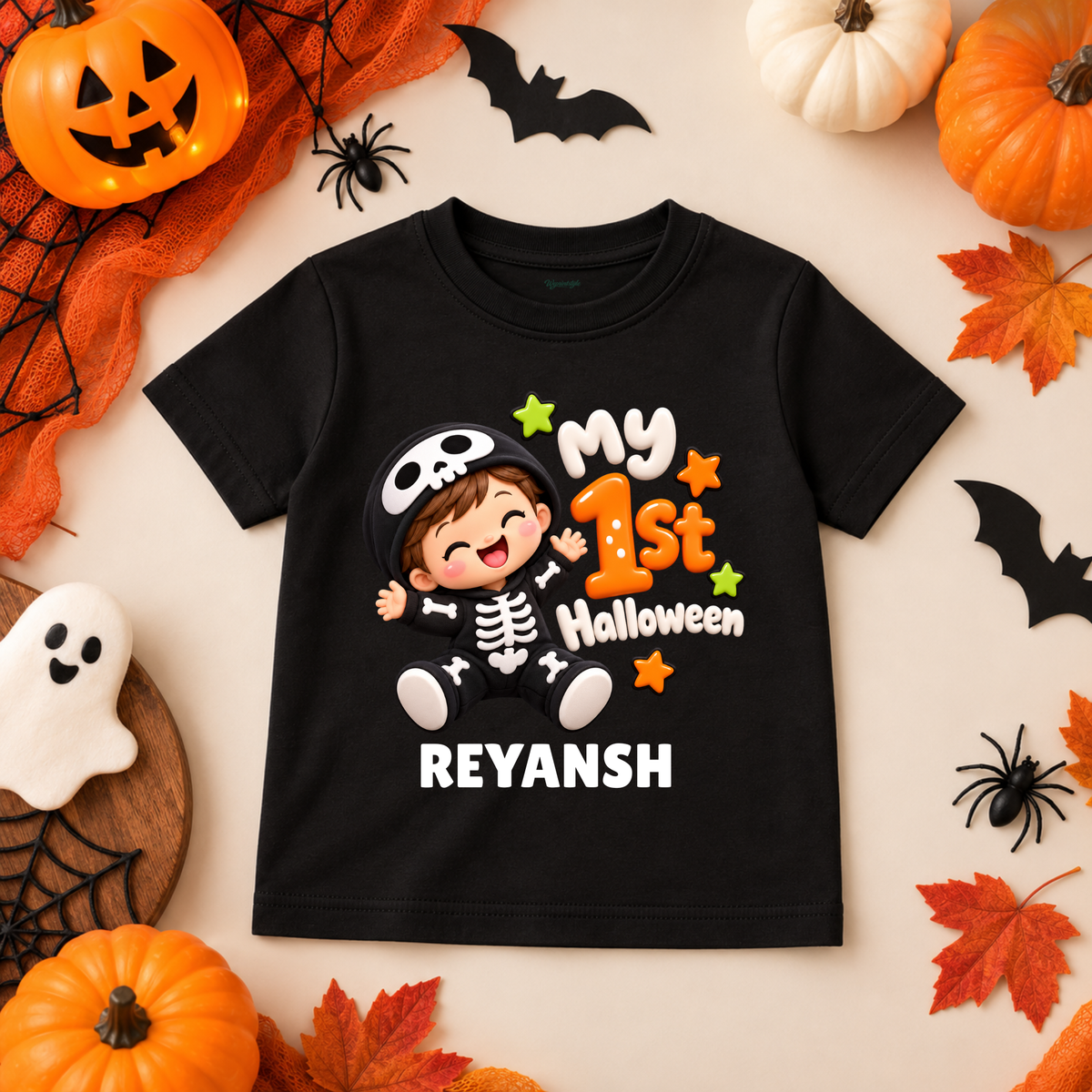 My First Skeleton Halloween Kids T-Shirt