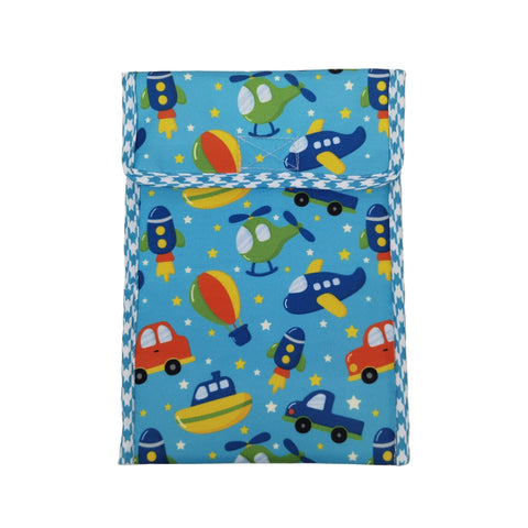 BLUE SKY TRAFFIC PRINT 8 PIECE KIDS GIFT SET