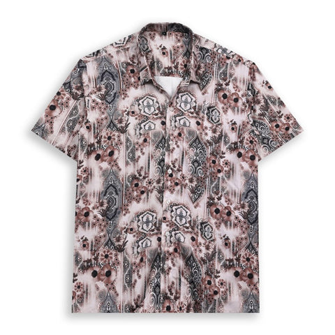 VIBRANT FLORAL PATTERN PRINTED SHIRT
