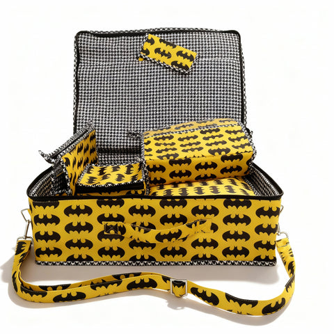 SUPER SQUAD BAT PRINT 8 PIECE KIDS GIFT SET