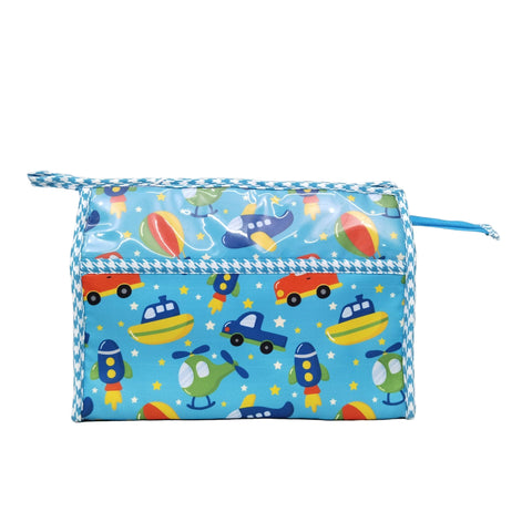 BLUE SKY TRAFFIC PRINT 8 PIECE KIDS GIFT SET