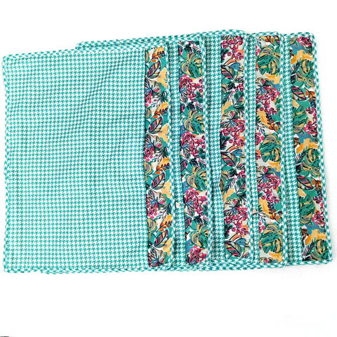 SUNSET JUNGLE PUNCH PRINT PRINT GRAND SAREE ORGANIZER