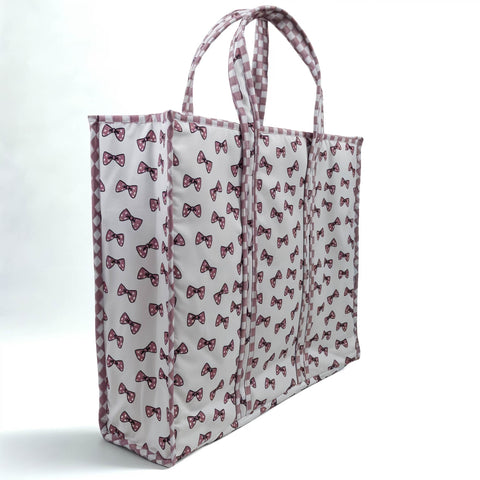 Classy Bow Print Everyday Tote