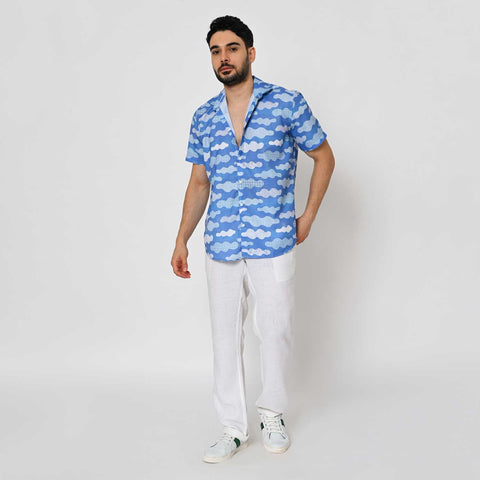 ABSTRACT PRINTED SHIRT