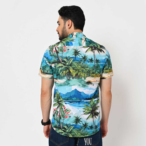 TROPICAL PRINTED SHIRT