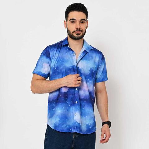 WATERCOLOUR PRINTED SHIRT