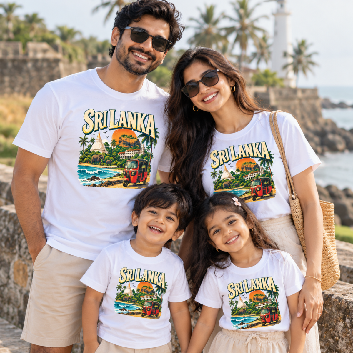 Srilanka Vacation Family Tshirt