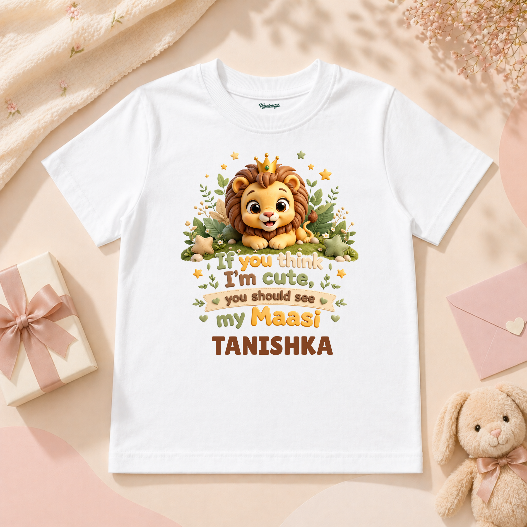 Little Lion Says If You Think I’m Cute Meet My Maasi Baby
