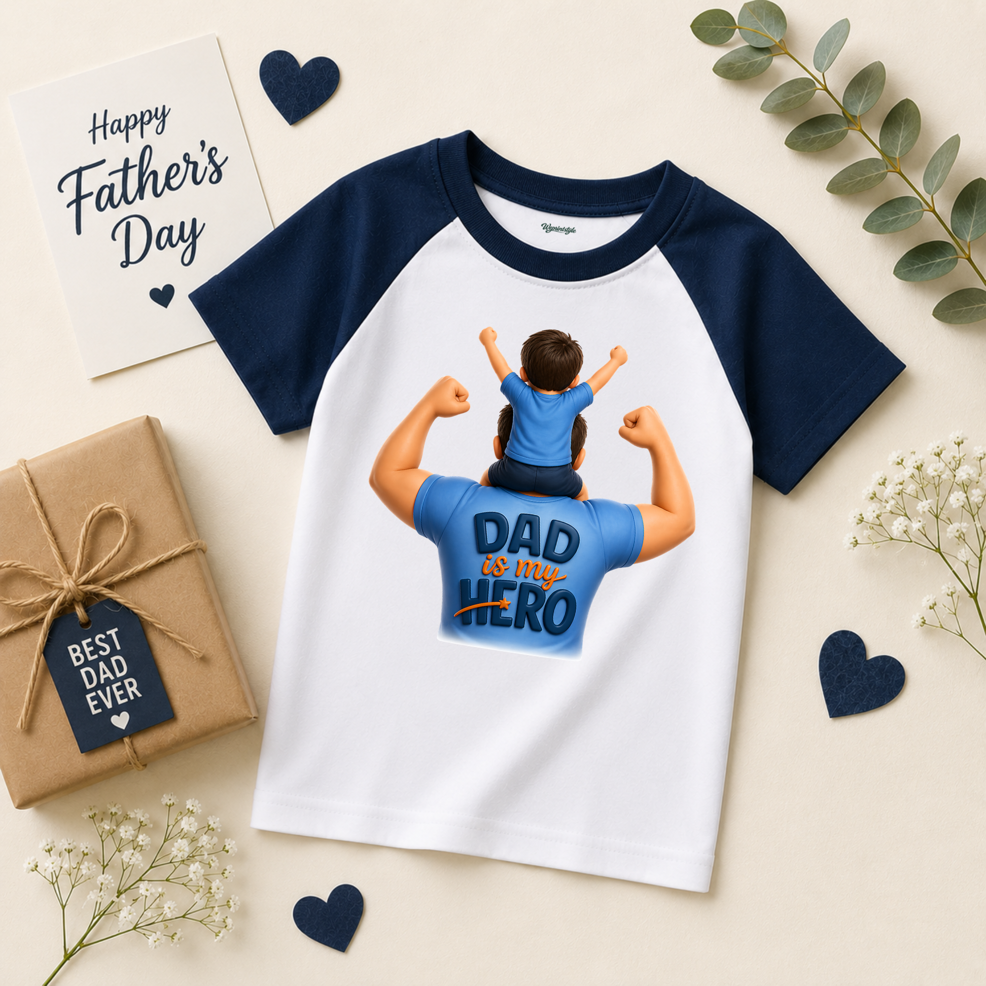 DADDYS PRINCE TEE Raglan Tees