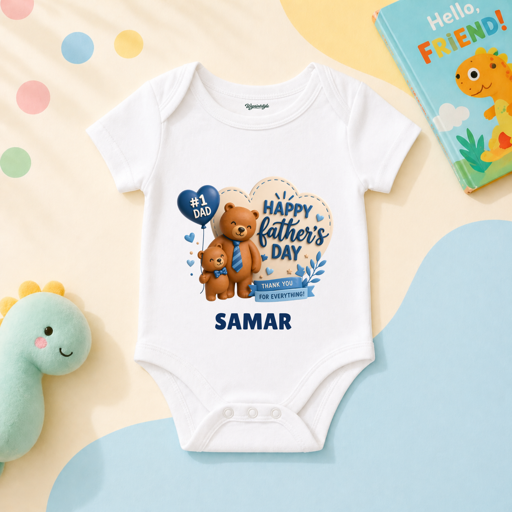 BEST DAD EVER BEAR TEE