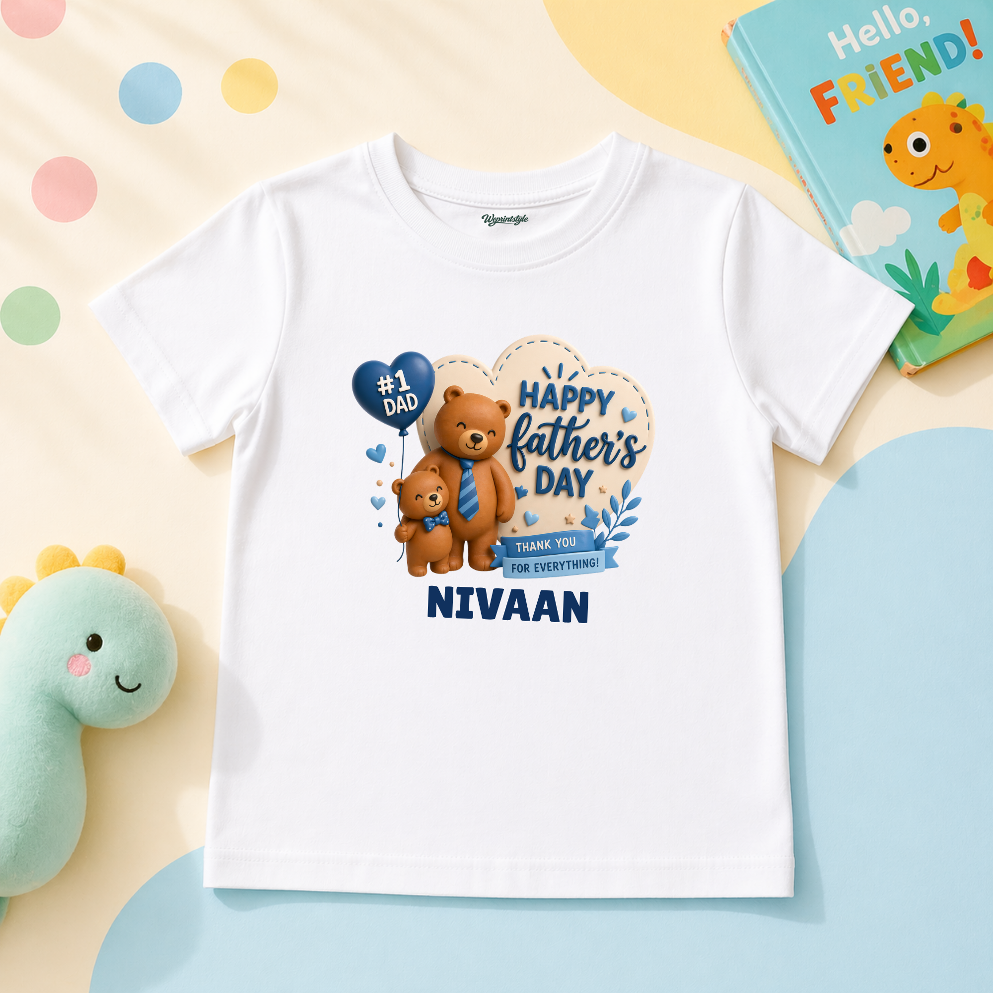 BEST DAD EVER BEAR TEE