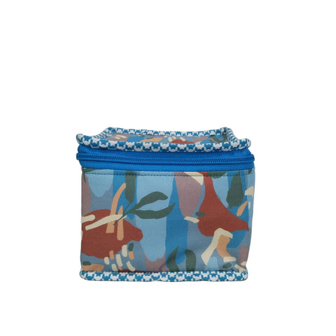 COBALT CAMO JUNGLE PRINT EARRING ORGANIZER